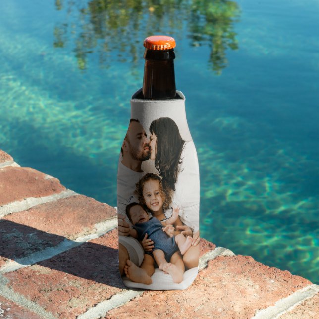 Enfriador De Botellas Crea tu propia foto familiar de Personalizado pers (Piscina in situ)