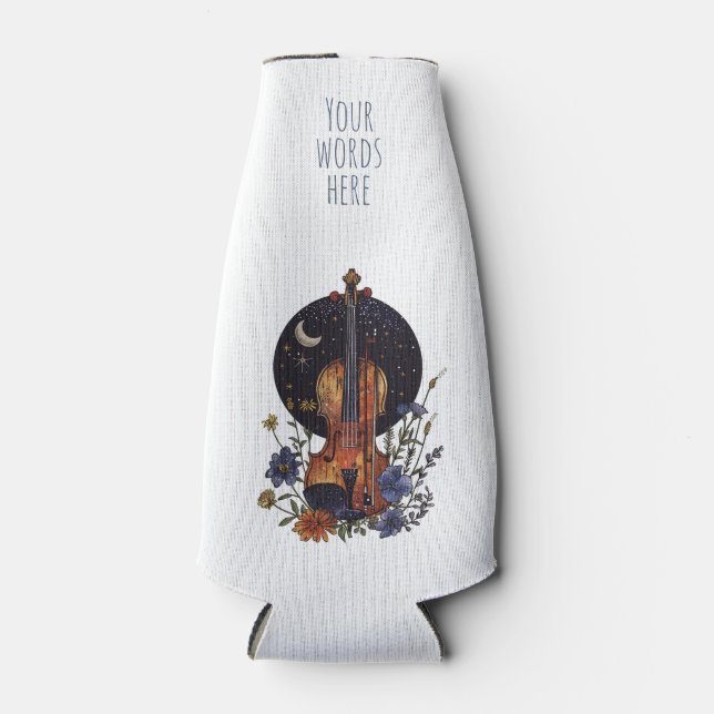 Enfriador De Botellas Create Your Own Crescent Moon Song on Violin (Anverso)