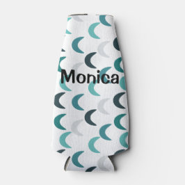 Enfriador De Botellas Crescentes de agate azul