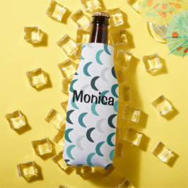 Enfriador De Botellas Crescentes de agate azul