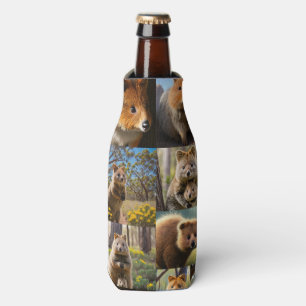 Enfriador De Botellas "Crónicas de Quokka: Un emotivo collage de fotos"