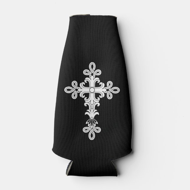 Enfriador De Botellas Cruz cristiana (Anverso)