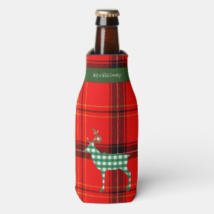 ENFRIADOR DE BOTELLAS CUBIERTAS DE LA BOTELLA DEL NAVIDAD