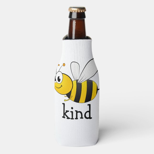 Enfriador De Botellas Cute Bee Kind  (Frente de la botella)