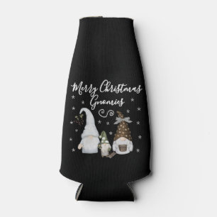 Enfriador De Botellas Cute Feliz Navidad Gnomies