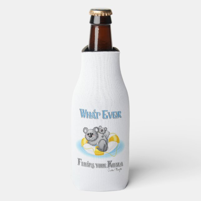 Enfriador De Botellas CUTE Lo Que flote tu Koala (Frente de la botella)