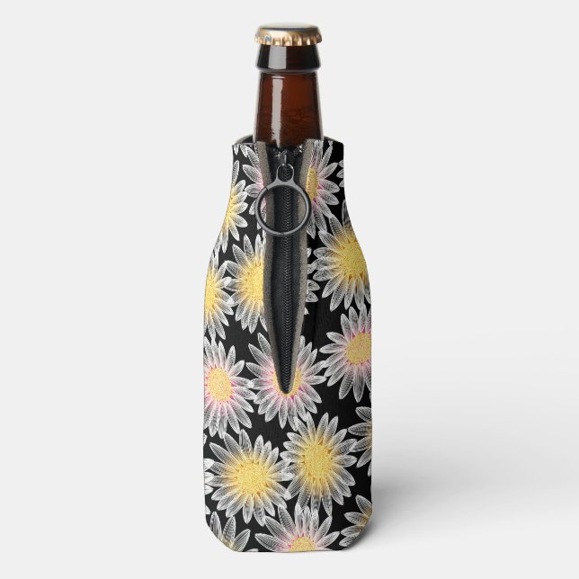 Enfriador De Botellas Daisy blanco (Reverso de la botella)