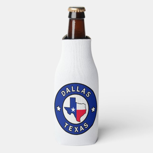 Enfriador De Botellas Dallas Texas (Frente de la botella)