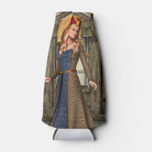 Enfriador De Botellas Dama Medieval