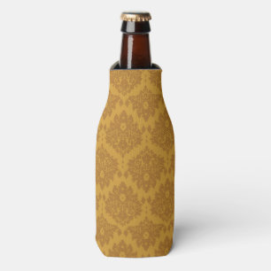 Enfriador De Botellas Damasco de oro de lujo