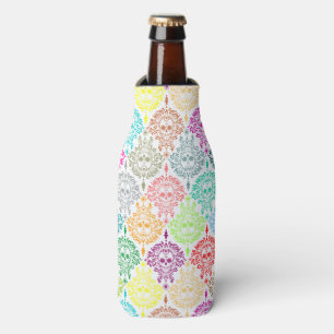 Enfriador De Botellas Damasco muerto - Patrón de cráneo de azúcar