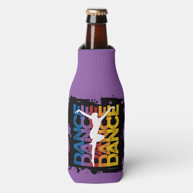 Enfriador De Botellas Danza y Letras (Baile) (Frente de la botella)