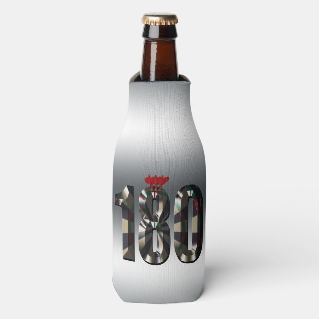 Enfriador De Botellas Darts, 180 En El Darboard, (Frente de la botella)