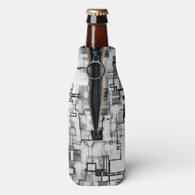 Enfriador de botellas de circuito urbano digital (Reverso de la botella)