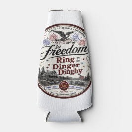 Enfriador De Botellas Dejen que la libertad suene Ding Dinghy de Yuenger