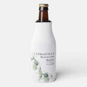 Enfriador De Botellas Despedida de soltera botánica de eucalipto
