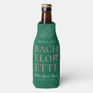 Enfriador De Botellas Despedida de Soltera Moderna Colorida de Hojas de