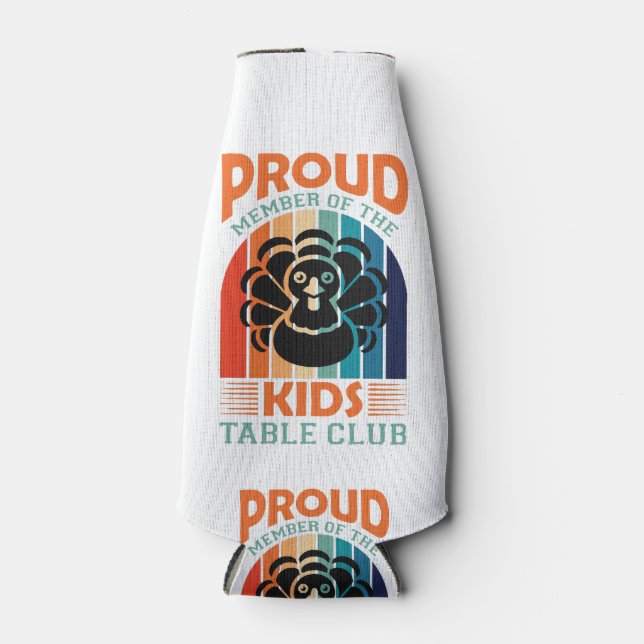 Enfriador De Botellas Día de Acción de Gracias (Anverso)