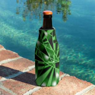 Enfriador De Botellas Dibujo en perspectiva de arte con relleno de color
