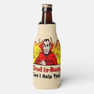 Enfriador De Botellas ¿Dios soy ocupado, puedo ayudarle?