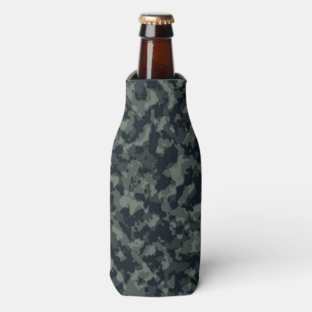 Enfriador De Botellas Diseño de camuflaje para el ejército (Frente de la botella)