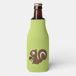 Enfriador De Botellas Diseño lindo de la ardilla del bebé