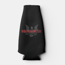 Enfriador De Botellas Divertida parodia patriótica metalizado: Washingto