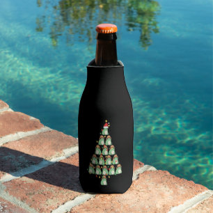 Enfriador De Botellas Divertidos Navidades de Frog Tree Xmas Froggy Aman