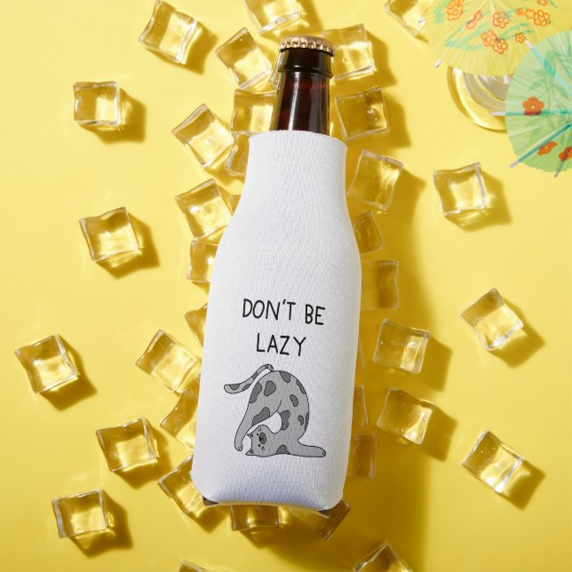 Enfriador De Botellas Don’t Be Lazy Yoga Cat (Verano in situ)