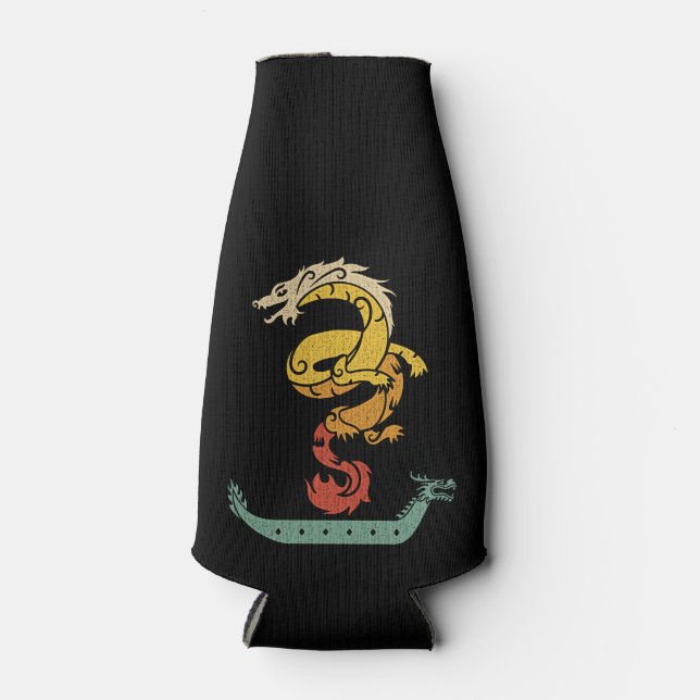 Enfriador De Botellas Dragon Bot Paddling Vintage (Anverso)