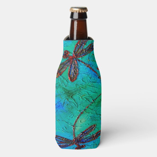 Enfriador De Botellas Dragonfly Dance (Frente de la botella)