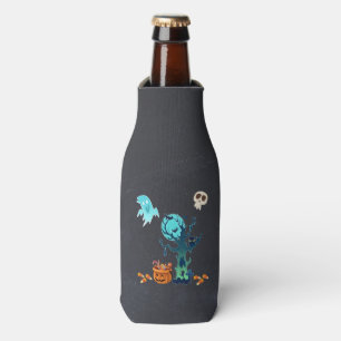 Enfriador De Botellas Dulces Calaveras Murciélagos Fantasmas Espeluznant