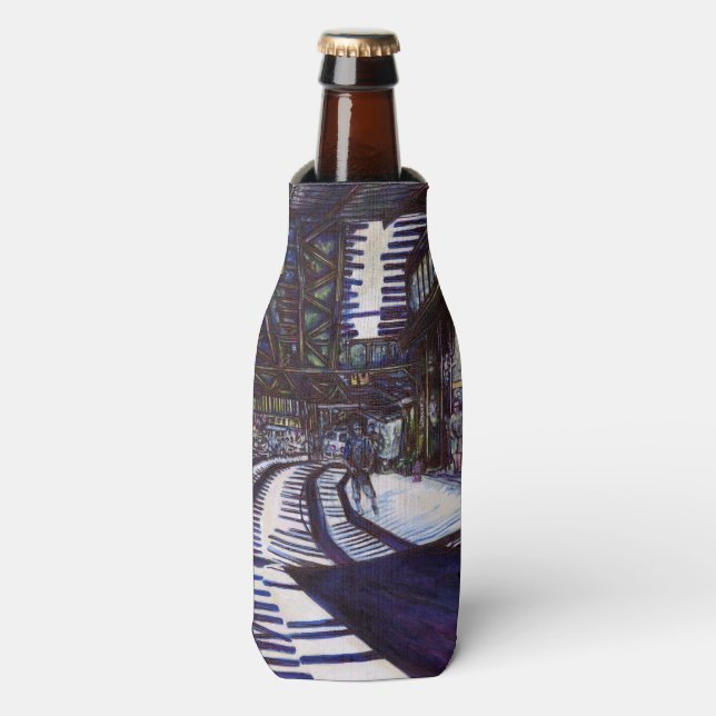 Enfriador De Botellas Dustar el piano (Frente de la botella)