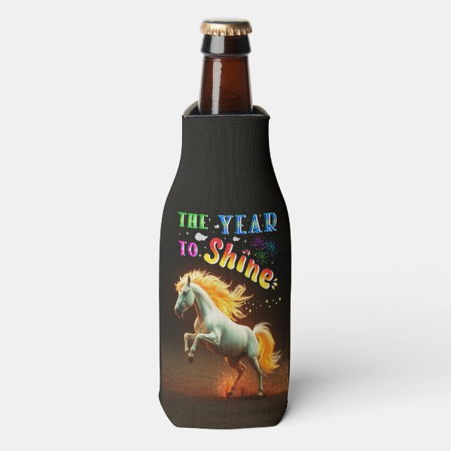 Enfriador De Botellas El Año Para Brillar (Frente de la botella)