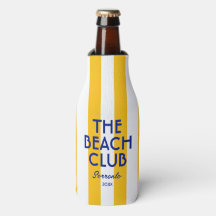 El Beach Club Sorrento Yellow Cabana Stripe