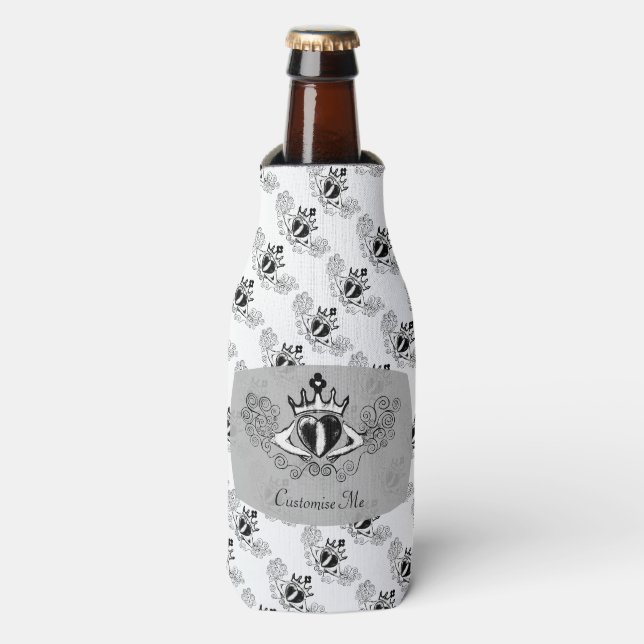 Enfriador De Botellas El cladagh (negro) (Frente de la botella)