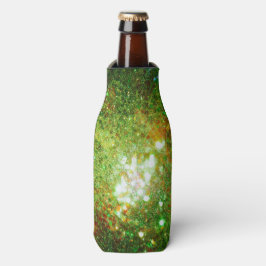 Enfriador De Botellas ¡El Frasco Insulado De Glitz Purpurina!