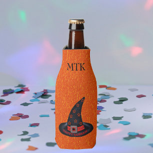 Enfriador De Botellas El gorra feliz de la bruja de Samhain protagoniza