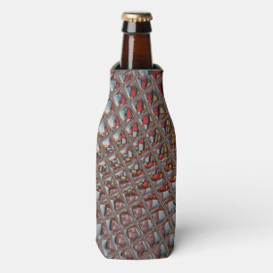 Enfriador De Botellas El Grabado en relieve Ash Gray Maroon revisado: Un