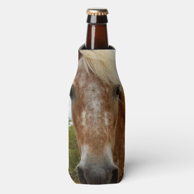 Enfriador De Botellas "El hurto del azúcar: la gracia de los Appaloosa" (Frente de la botella)
