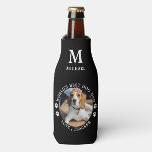 Enfriador De Botellas El mejor perro del mundo personaliza la foto del M