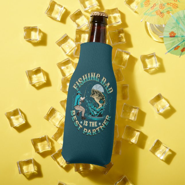 Enfriador De Botellas El Padre Pescador Es El Mejor Socio (Verano in situ)