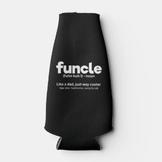 Enfriador De Botellas El tío de la definición del fundo como un papá per