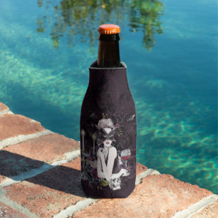 Enfriador De Botellas El vampiro Moody Gothic Vampy Glam Pale Piel