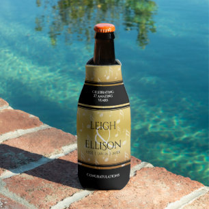 Enfriador De Botellas Elegante 27ª celebración del Aniversario del Boda