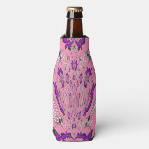 Enfriador De Botellas Elegante Bloom Monográfico: Hermoso Motif Personal