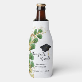 Enfriador De Botellas Elegante Partido de Graduación de Graduados de Flo