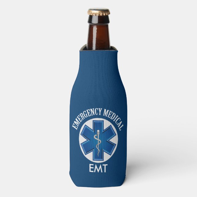 Enfriador De Botellas EMS EMT médico de emergencia (Frente de la botella)