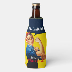 Enfriador De Botellas Es tu Personalizado Rosie Fiesta lo que personaliz