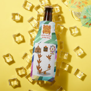 Enfriador De Botellas escuadrón de acrobacias de pollitos alegres